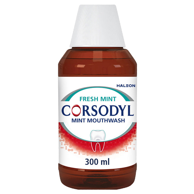 Corsodyl Mint Mouthwash 300 ml