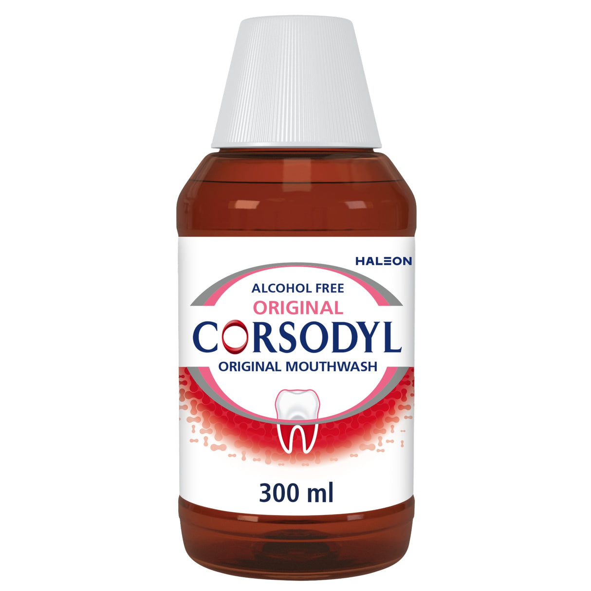 Corsodyl Original Medicated Mouthwash Alcohol Free 300 ml