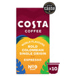 Costa Bold Colombian Single Origin Coffee Capsules 10 Pack 52 g
