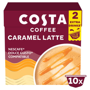 Costa Coffee Caramel Latte Pods 10 x 16 g