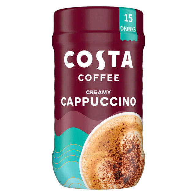 Costa Coffee Creamy Cappuccino Instant Coffee 255 g