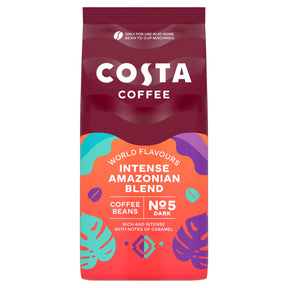 Costa Coffee Intense Amazonian Blend Coffee Beans 1 kg