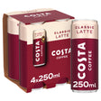 Costa Coffee Latte 4 x 250 ml