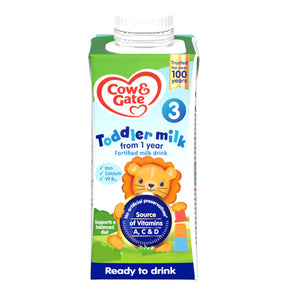 Cow & Gate 3 Toddler Milk Formula Liquid Ready To Feed 1-3 Years 200 ml