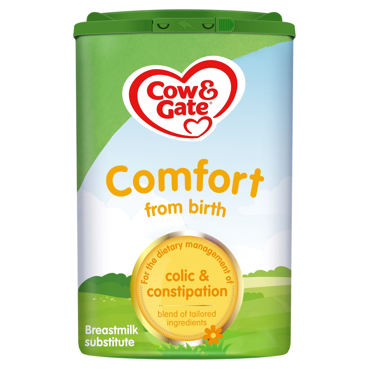 Cow & Gate Comfort Baby Milk Formula Powder From Birth 800 g