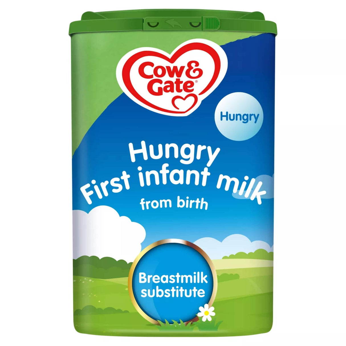 Cow & Gate Hungry First Baby Milk Formula Powder 0-12 Months 800 g