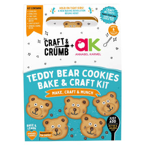 Craft & Crumb Teddy Bear Cookies Bake & Craft Kit 255 g
