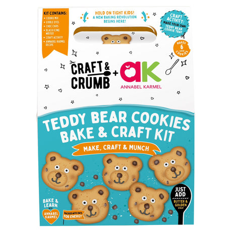 Craft & Crumb Teddy Bear Cookies Bake & Craft Kit 255 g