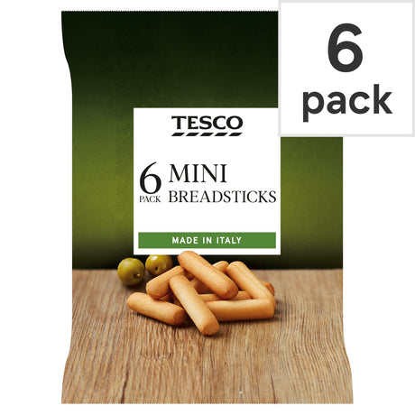 Tesco Mini Breadsticks 6 Pack 120 g