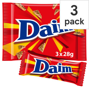 Daim Milk Chocolate Bar 3 Pack Multi-Pack