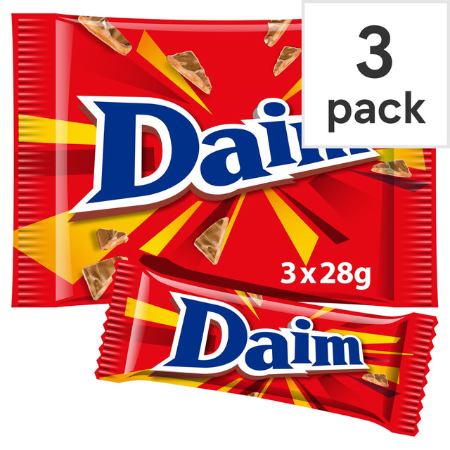 Daim Milk Chocolate Bar 3 Pack Multi-Pack