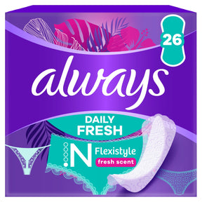 Always Dailies Slim Multiform Fresh Panty Liners 26