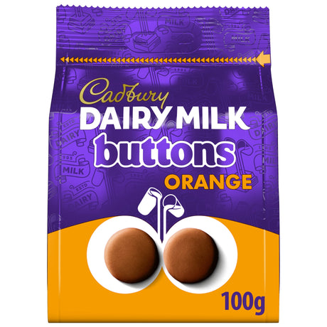 Dairy Milk Chocolate Orange Buttons 100 g