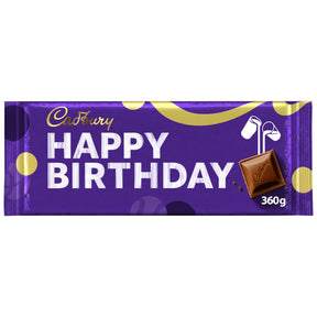 Dairy Milk Happy Birthday Chocolate Bar 360 g