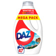 Daz Washing Liquid Whites & Colours 47 Washes 1.551 L