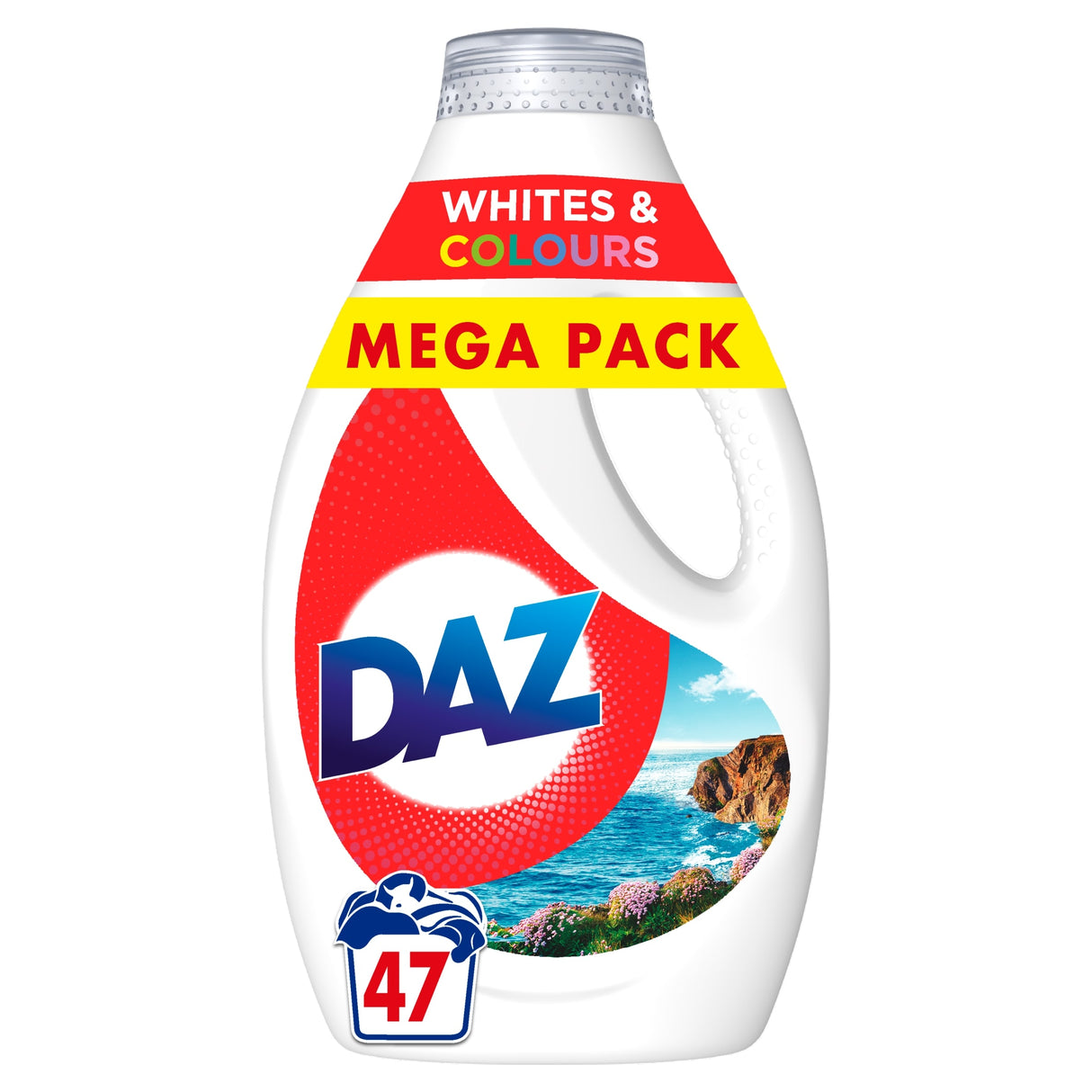 Daz Washing Liquid Whites & Colours 47 Washes 1.551 L
