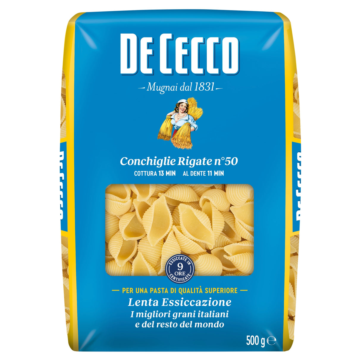 De Cecco Conchiglie Rigate 500 g