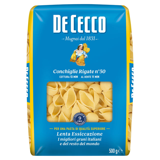 De Cecco Conchiglie Rigate 500 g