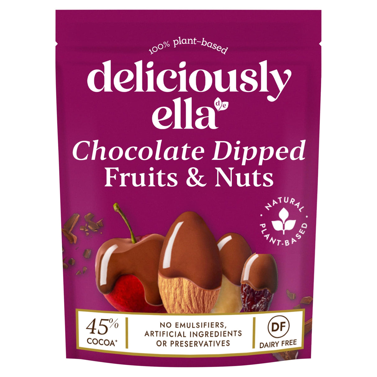 Deliciously Ella Chocolate Dipped Fruit & Nuts 90 g