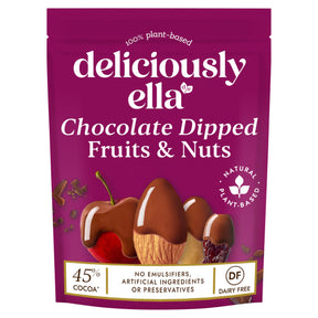 Deliciously Ella Chocolate Dipped Fruit & Nuts 90 g