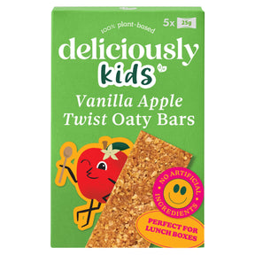 Deliciously Kids Vanilla Apple Twist Oaty Bars 5 x 25 g