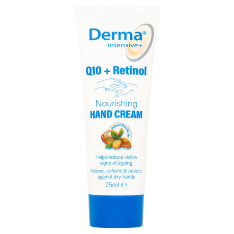 Derma Intensive+ Q10 + Retinol Nourishing Hand Cream 75 ml