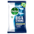Dettol Big & Strong Limescale Bathroom Cleaning Wipes 25 Pack