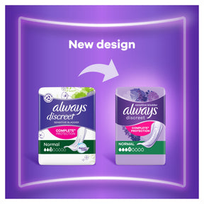 Always Discreet Normal Incontinence Pads 24 Pack