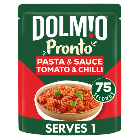 Dolmio Pronto Pasta & Sauce Tomato & Chilli 200 g