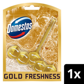 Domestos Power 5 gold Freshness Toilet Rim Block 50 g