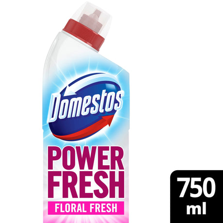 Domestos Power Fresh Toilet Gel Floral Fresh 750 ml