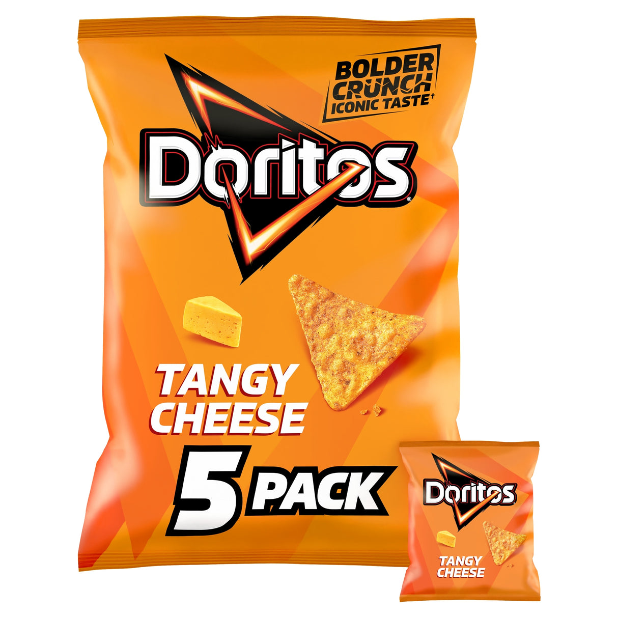 Doritos Tangy Cheese Tortilla Chips Multi-Pack Crisps 5 x 30 g