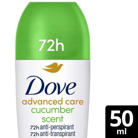 Dove Advanced Care Go Fresh Cucumber 72 Hour Roll On Anti-Perspirant Deodorant 50 ml