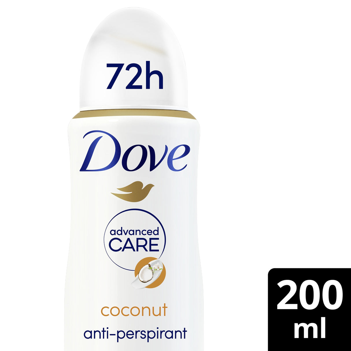 Dove Women Coconut & Jasmine 72 Hour Advanced Care Anti-Perspirant Deodorant 200 ml