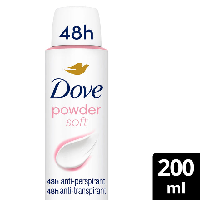 Dove Women Powder 48 Hour Anti-Perspirant Deodorant 200 ml