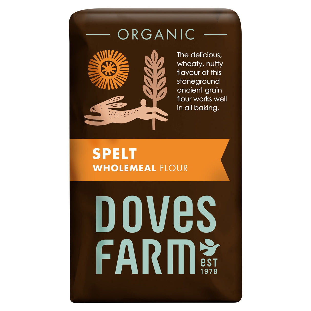 Doves Farm Organic Spelt Wholemeal Flour 1 kg