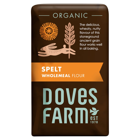 Doves Farm Organic Spelt Wholemeal Flour 1 kg
