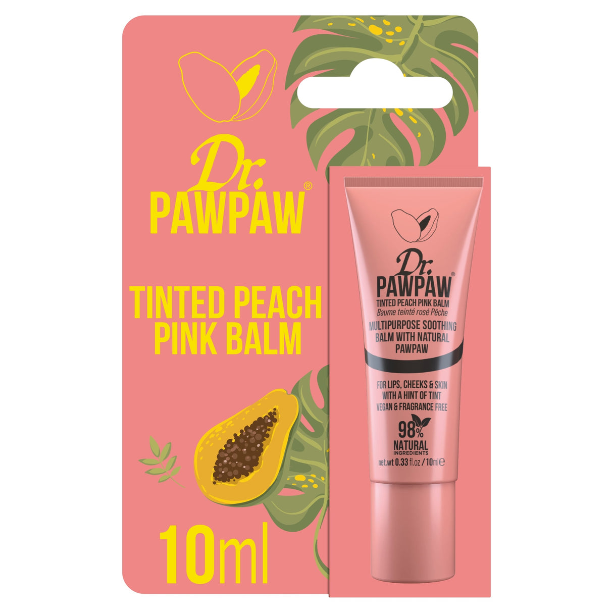 Dr Paw Paw Tinted Peach Pink Balm 10 ml