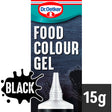 Dr. Oetker Black Extra Strong Food Colour Gel 15 g