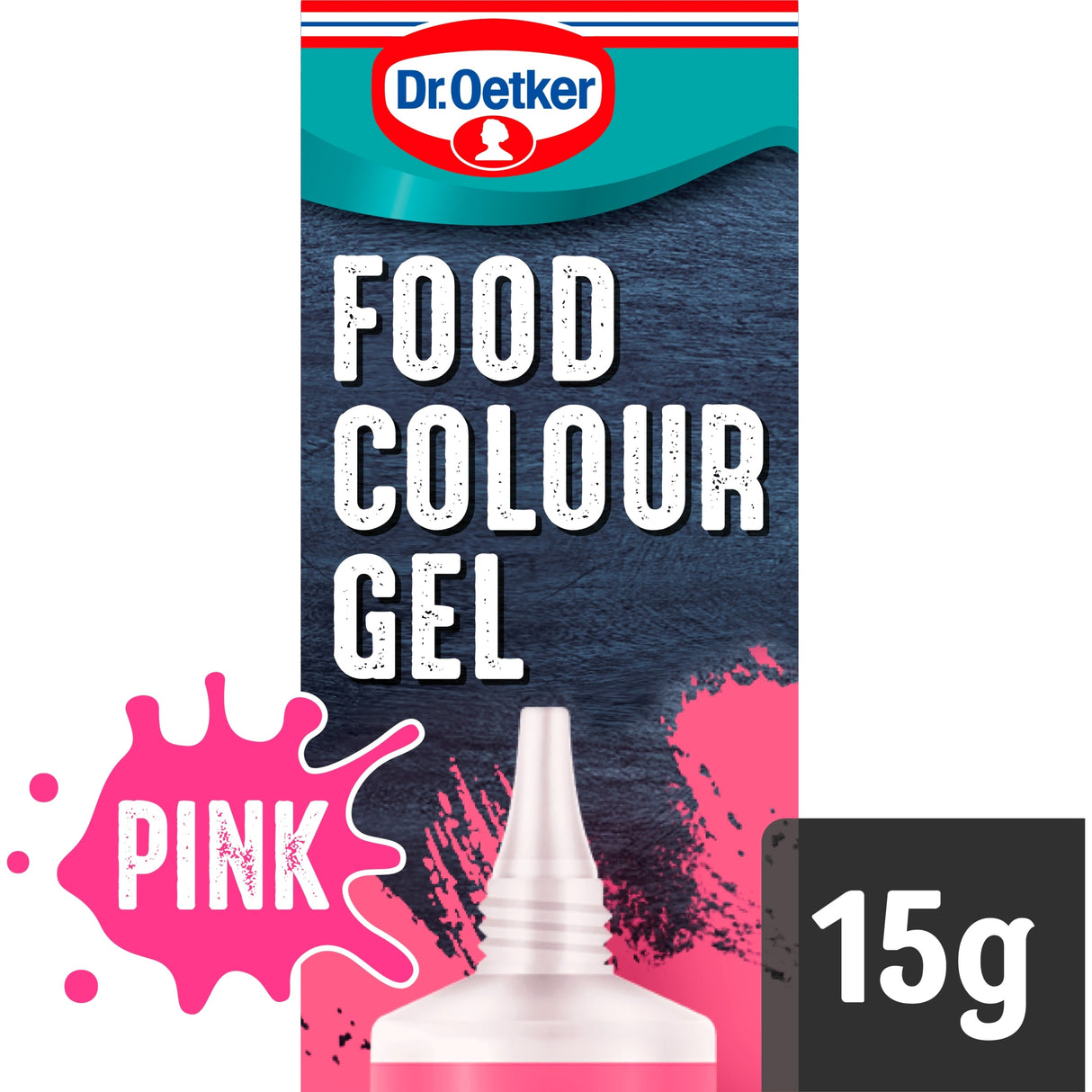 Dr. Oetker Extra Strong Food Colour Gel Pink 15 g