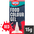 Dr. Oetker Extra Strong Food Colour Gel Red 15 g