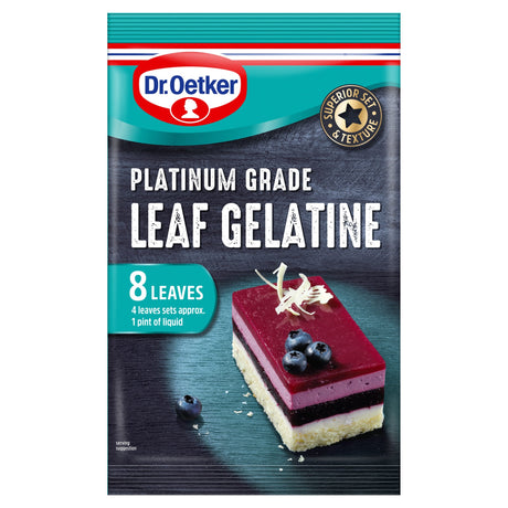 Dr. Oetker Platinum Grdleaf Gelatine 13 g