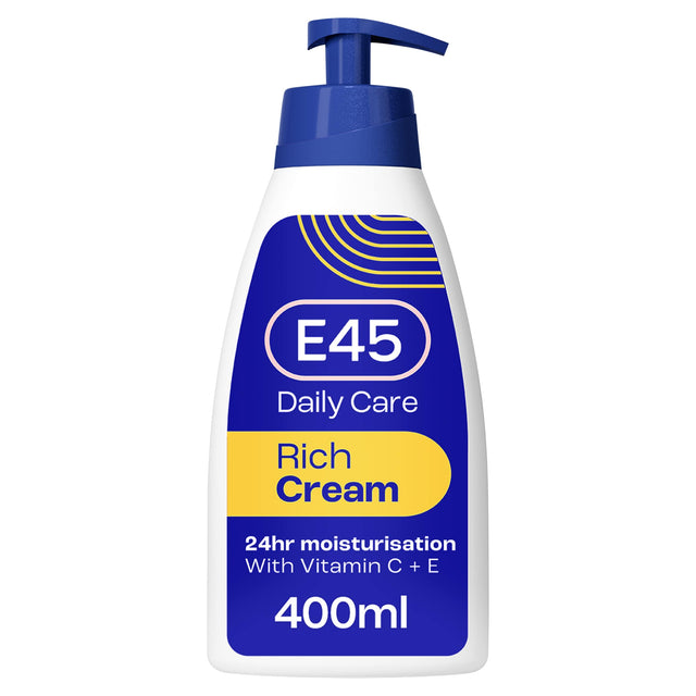E45 Rich 24 Hour Cream Dry Skin 400 ml