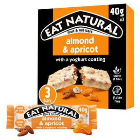 Eat Natural Fruit & Nut Bars With Almond Apricot & Yoghurt 3 x 40 g