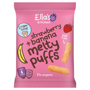 Ella's Kitchen Melty Puffs Strawberry Banana 20 g