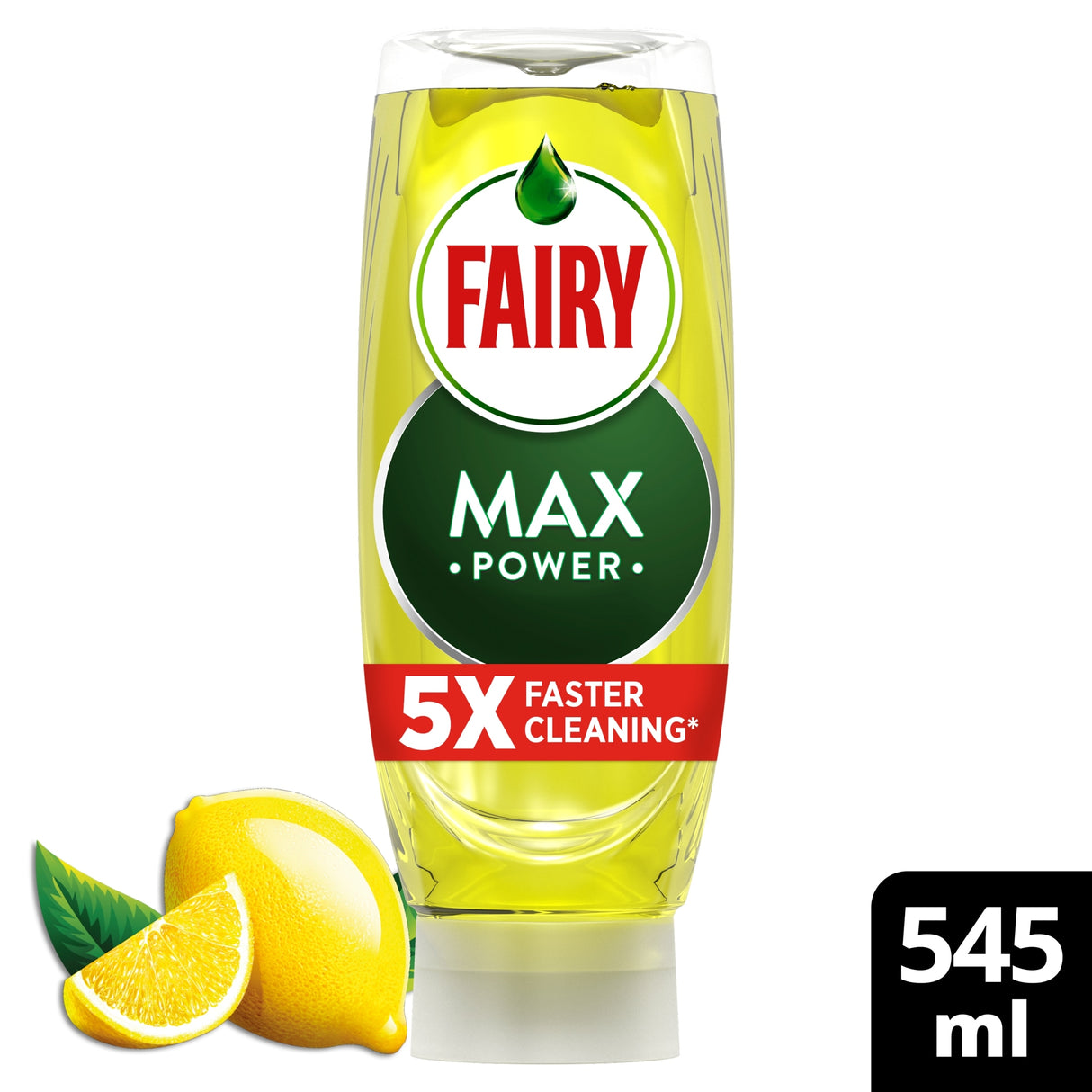 Fairy Max Power Lemon Washing Up Liquid 545 ml
