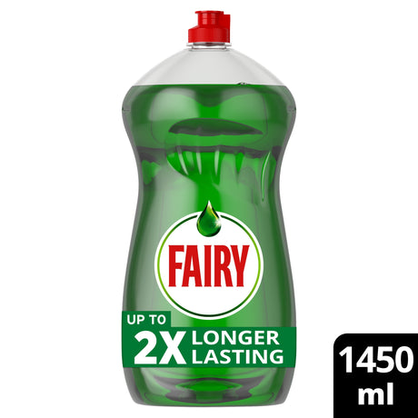 Fairy Original Washing Up Liquid Green With Liftaction 1450 ml