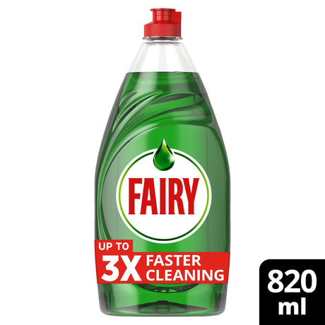 Fairy Platinum Quick Wash Washing Up Liquid 820 ml