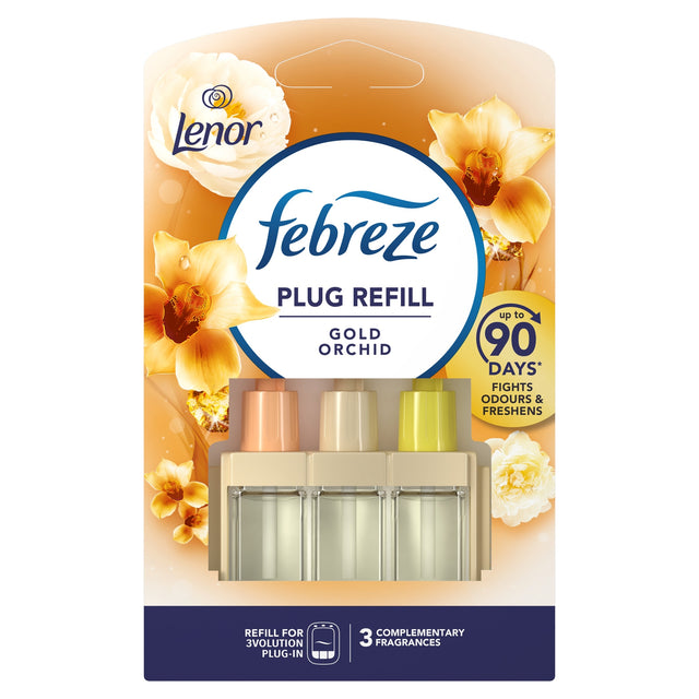 Febreze 3Volution Plug-In Air Freshener Refill Gold Orchid 20 ml