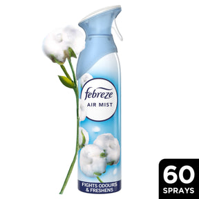 Febreze Air Mist Air Freshener Spray Cotton Fresh 185 ml